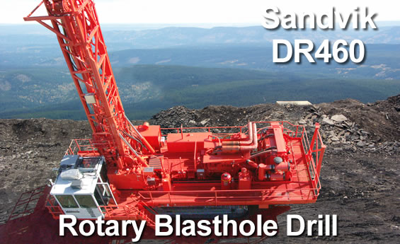 Sandvik DR460 Rotary Blasthole Drill