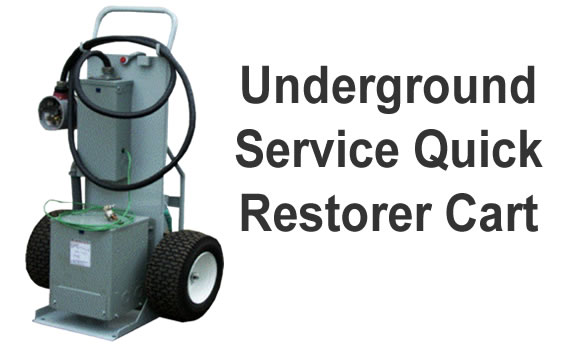 Underground Service Quick Restorer Cart