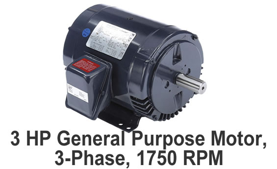 3 HP General Purpose Motor